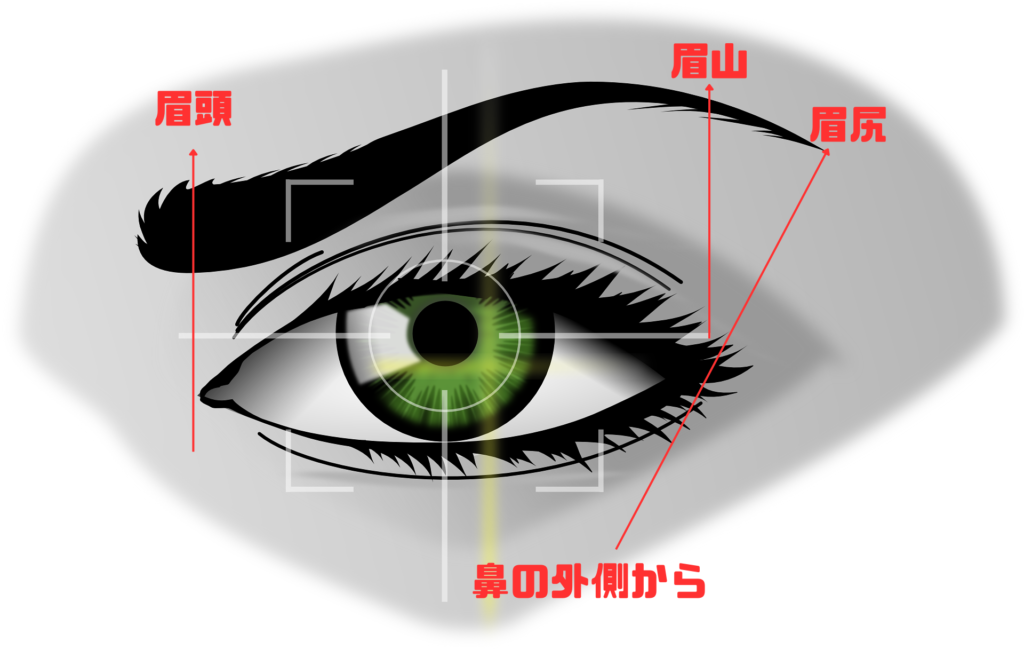 Eyebrow-explanation eye-catching-image